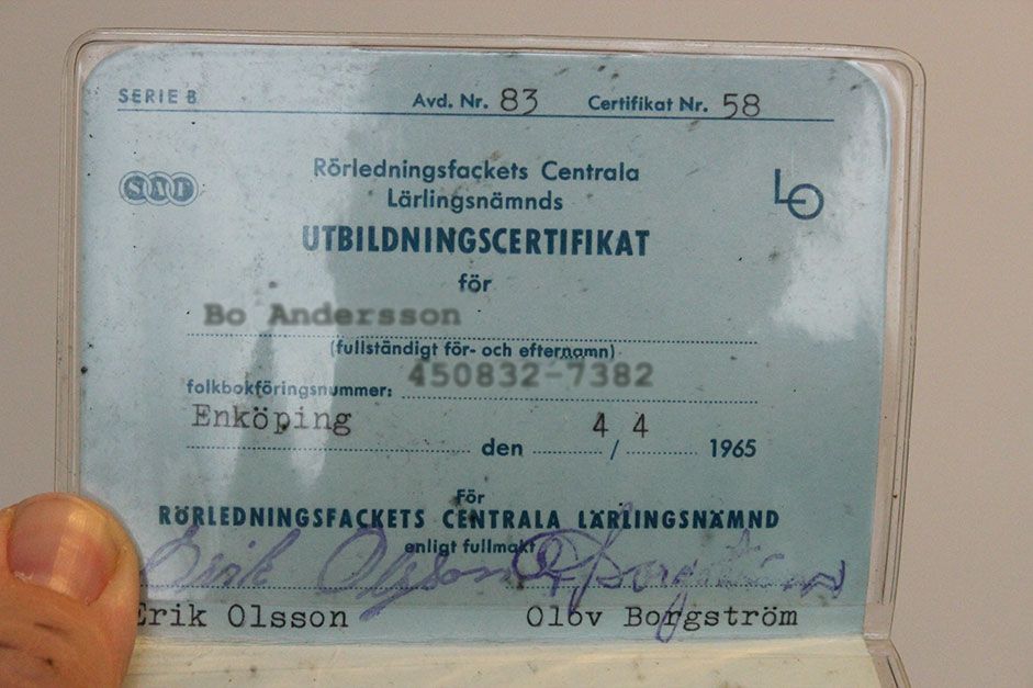 Branschprov och certifikat